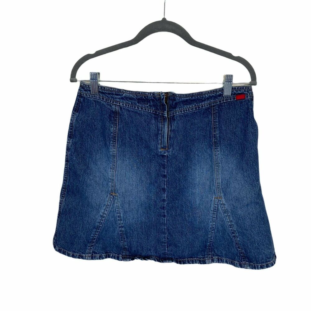 Tilt Vintage Blue Cotton Denim Mini Skirt sz 9